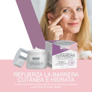 Crema Facial con Ceramidas y Ácido Hialurónico 50 ml